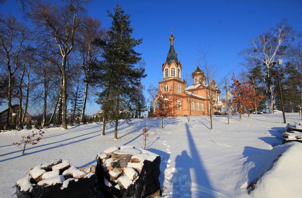Orthodox church in Michałowo