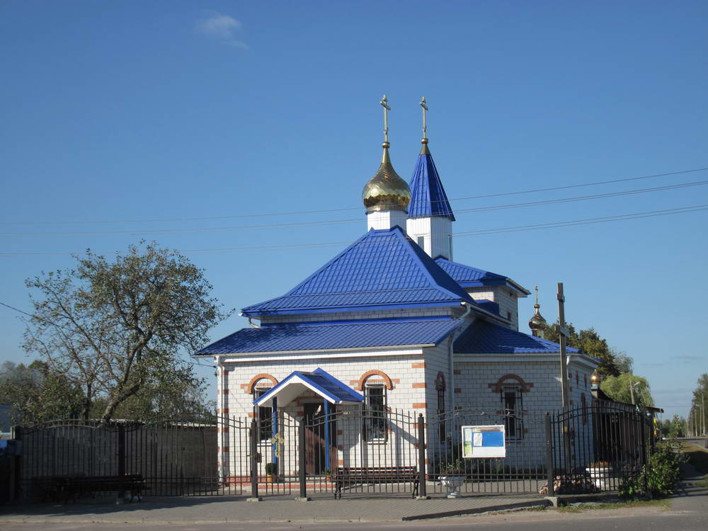 Царква іконы Божай Маці "Усіх тужлівых Радасць" у Лапаціна. 2016 г.