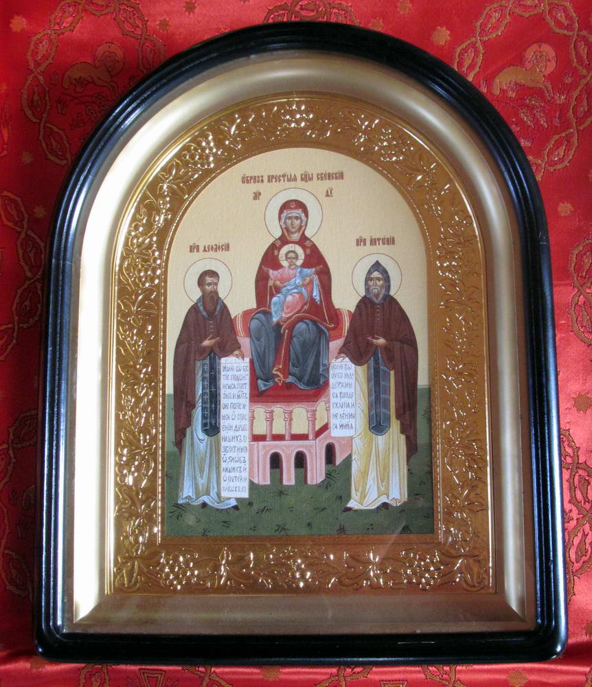 Свенская ікона Божай Маці. Царква св. дабрврн. Алега Бранскага ў Добрушы.