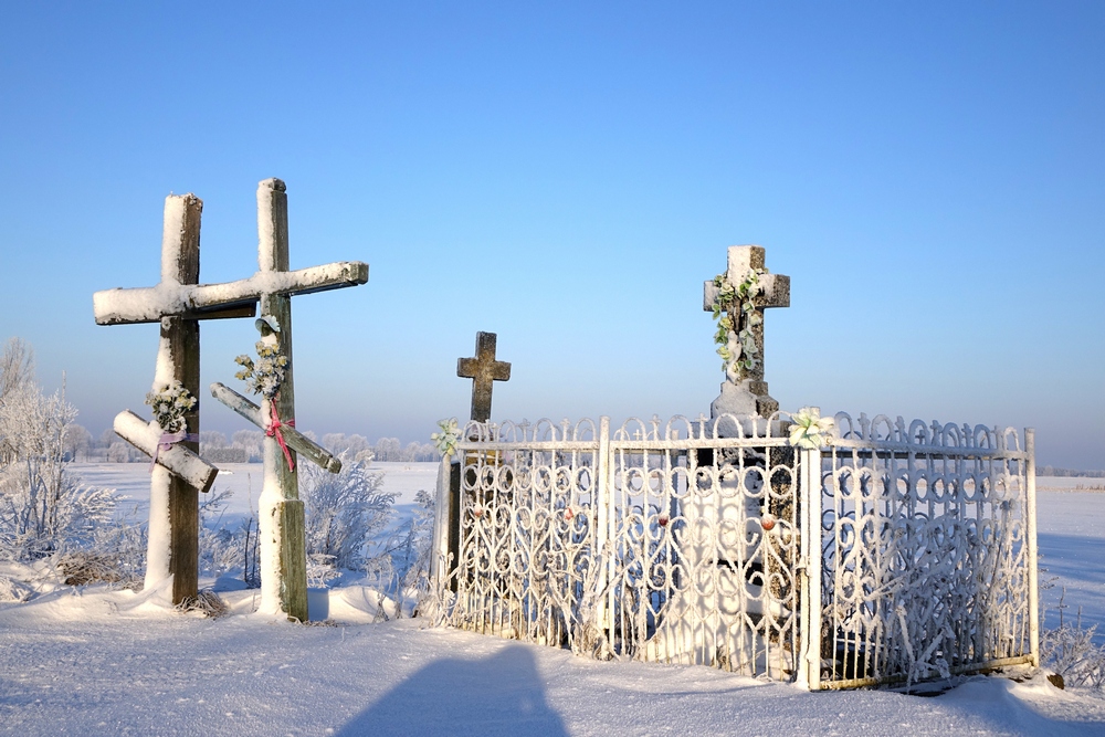 Crosses close to Kamień village
