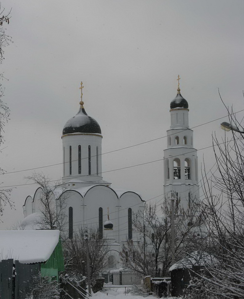 Церковь святого пророка Илии в г. Апрелевка, Московской области.