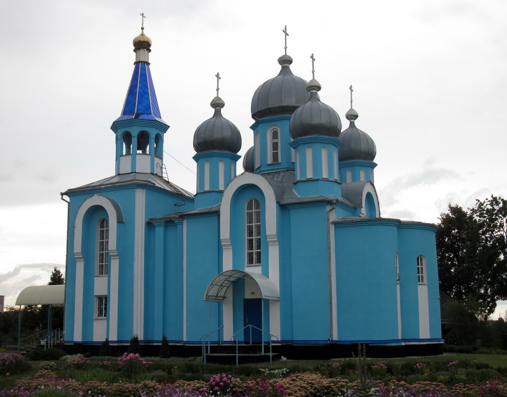 Свята-Успенская царква ў п. Краснае.