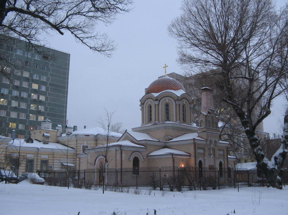 Церковь св. прп. Димитрия Прилуцкого. Москва.