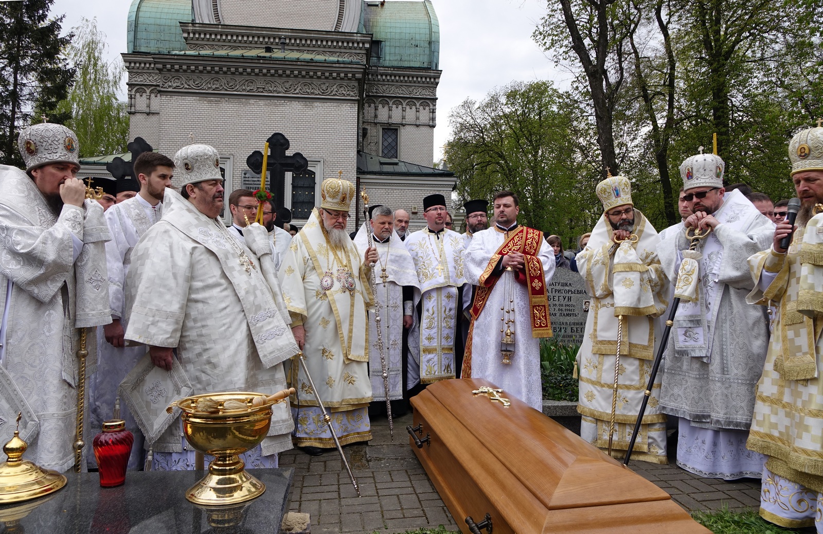 Archbishop&#039s Jeremiah funeral  