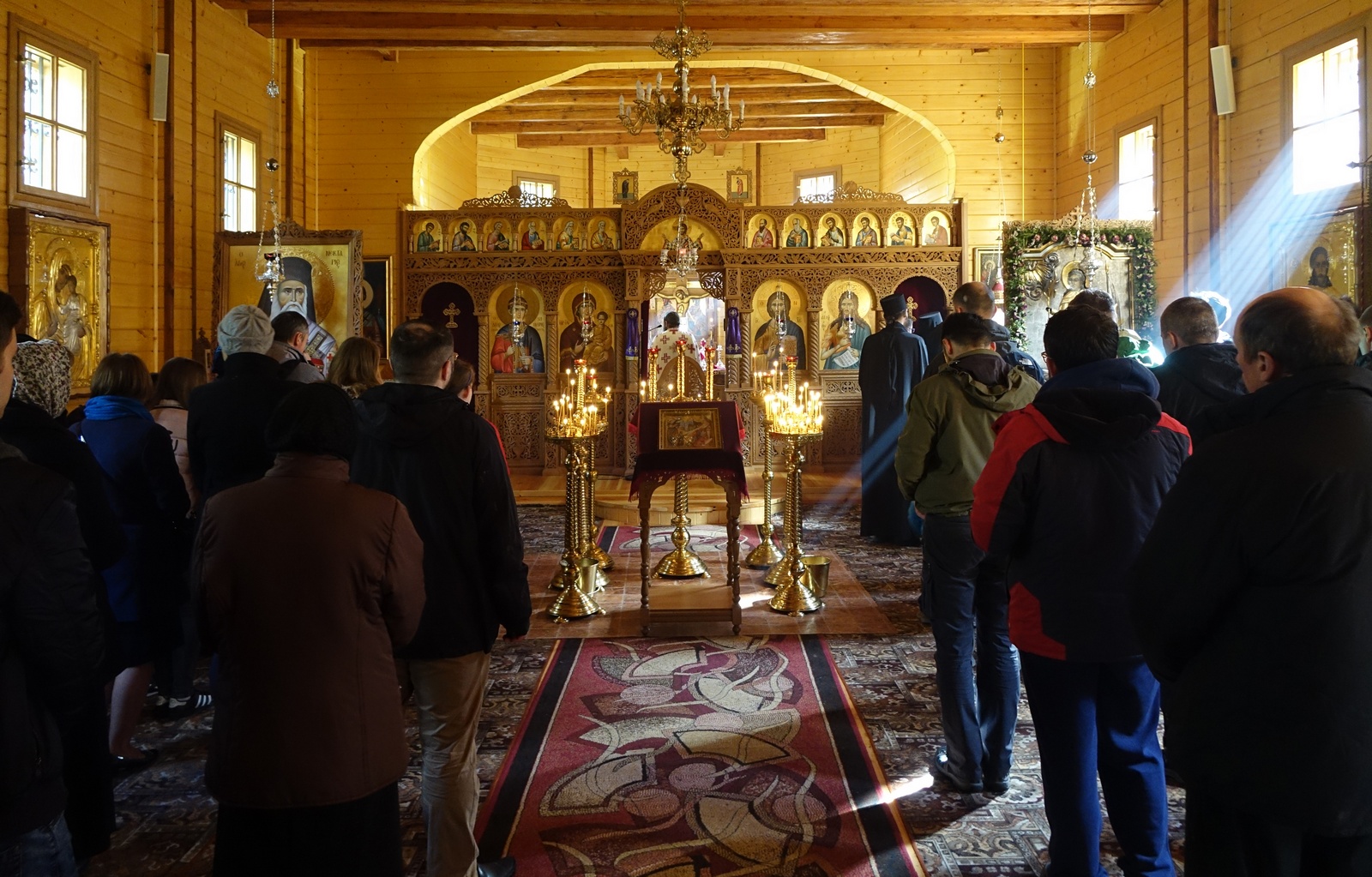 Divine Liturgy in Saki Monastery