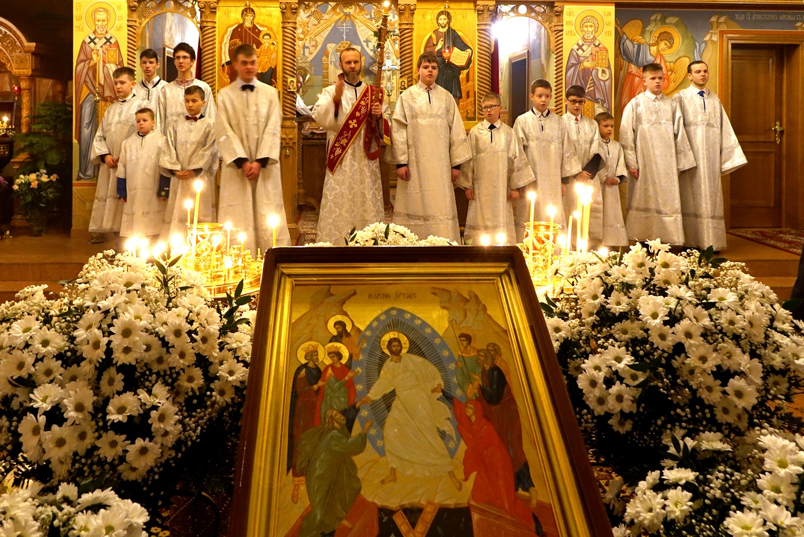 Easter Divine Liturgy in Zwierki Convent