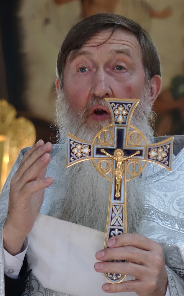 Fr. Mikołaj Ostapczuk preaching