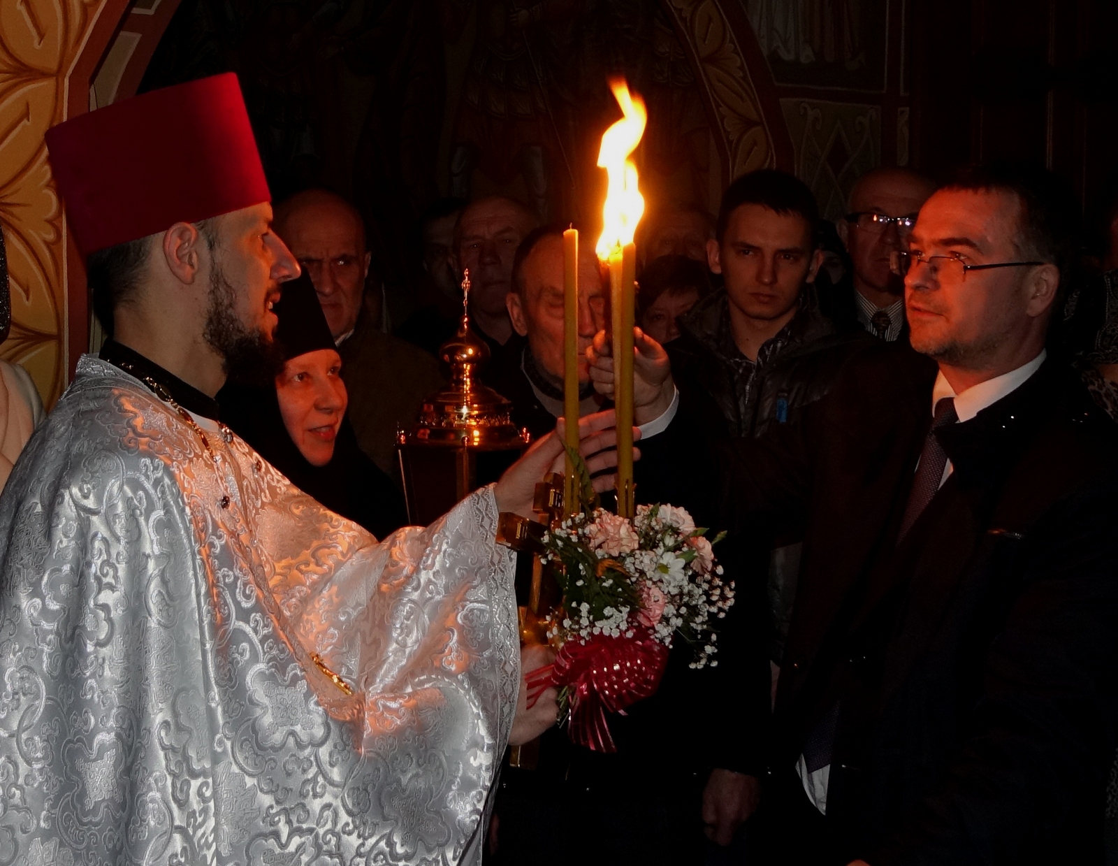 Holy Fire in Zwierki Convent