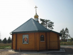 Uladzimir 
Царква св. дабрврн. Алега Бранскага ў Добрушы. 
2017-04-20 12:44:59