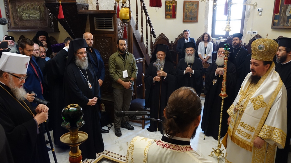 The Divine Liturgy in Gonia Monastery on Crete, 2016