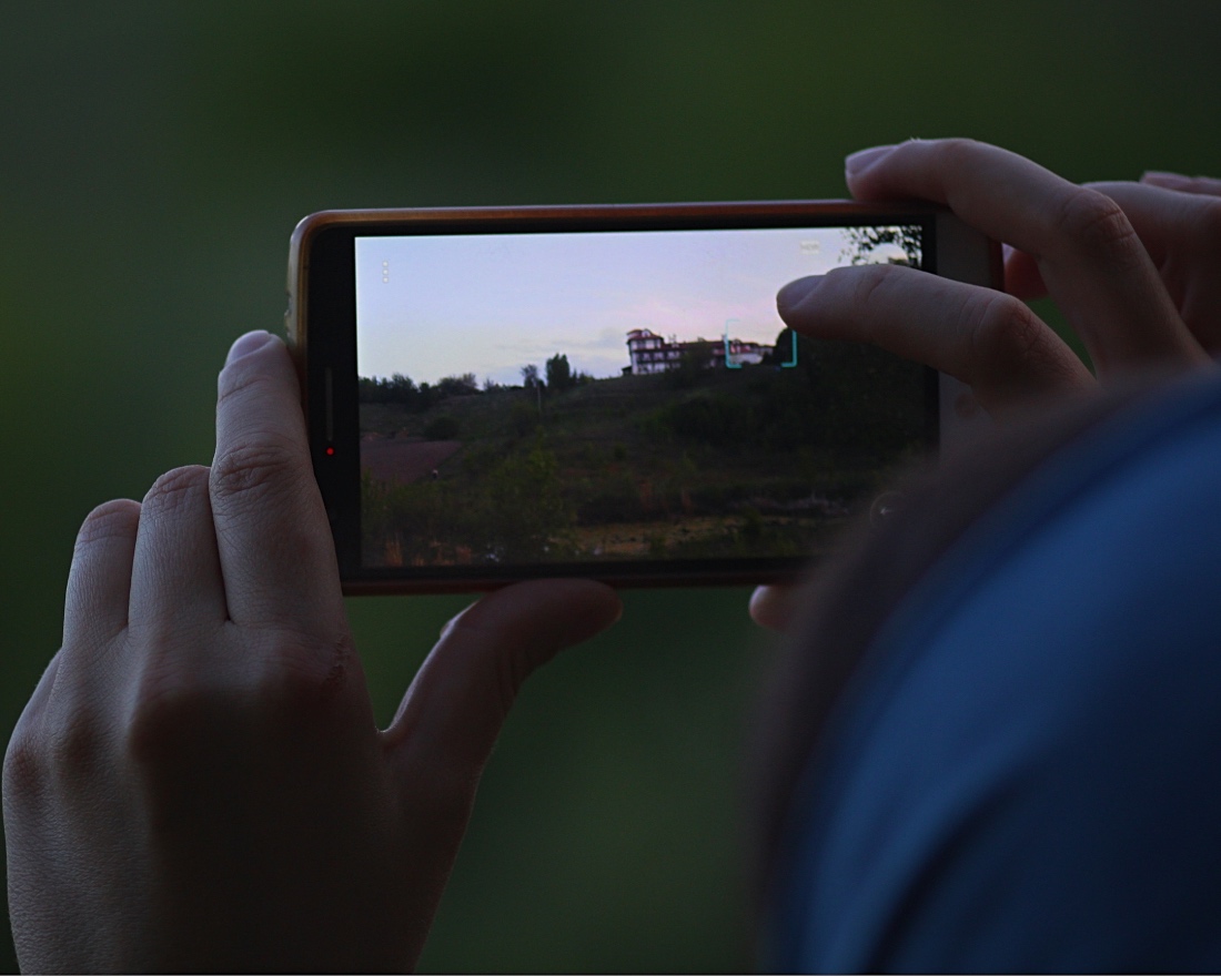 Monastery in the frame