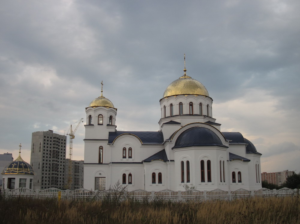 Царква Грузінскай іконы Божай Маці ў Навабеліцы. Гомель.