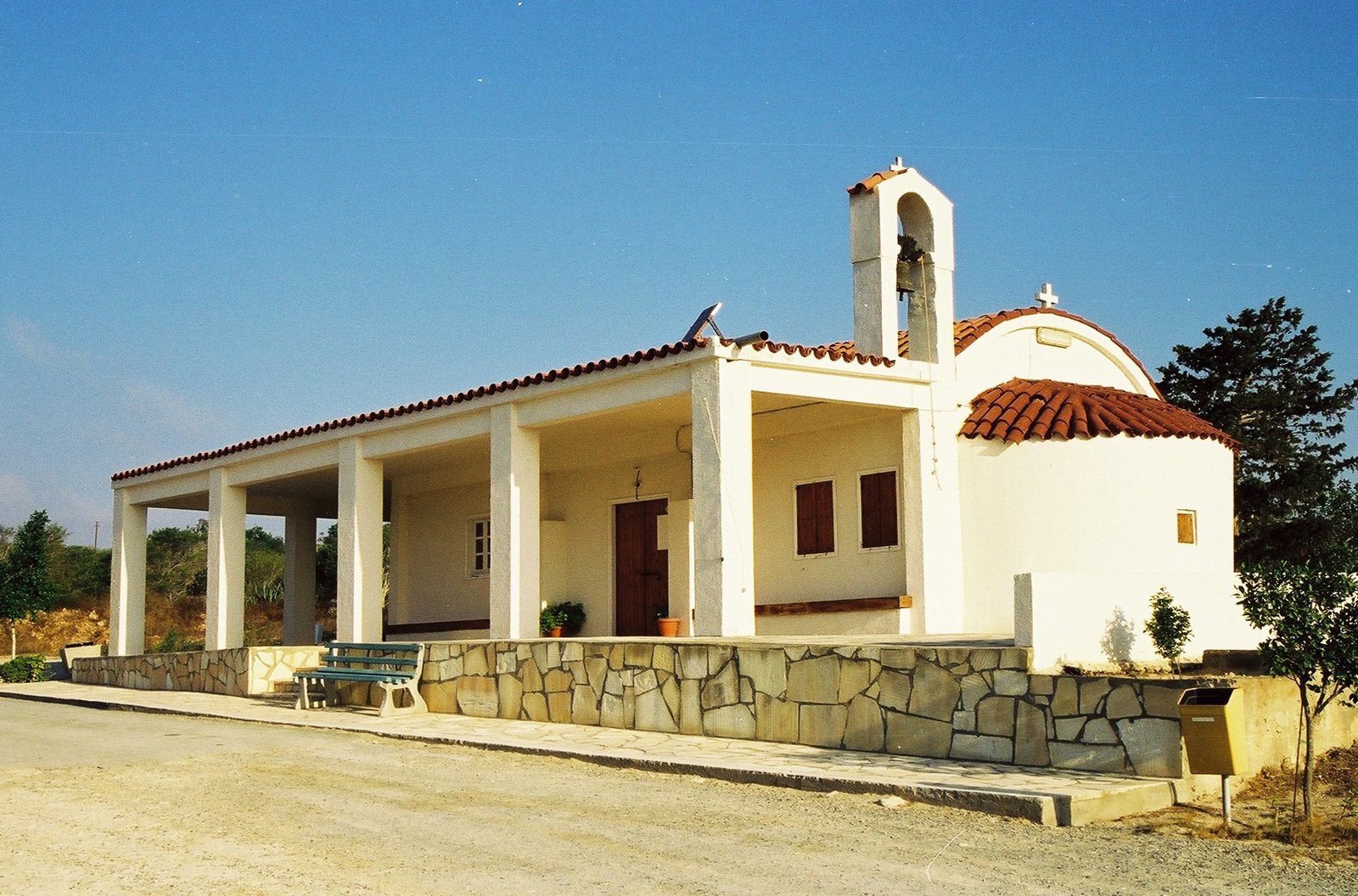 Orthodox church in Protaras, 1998