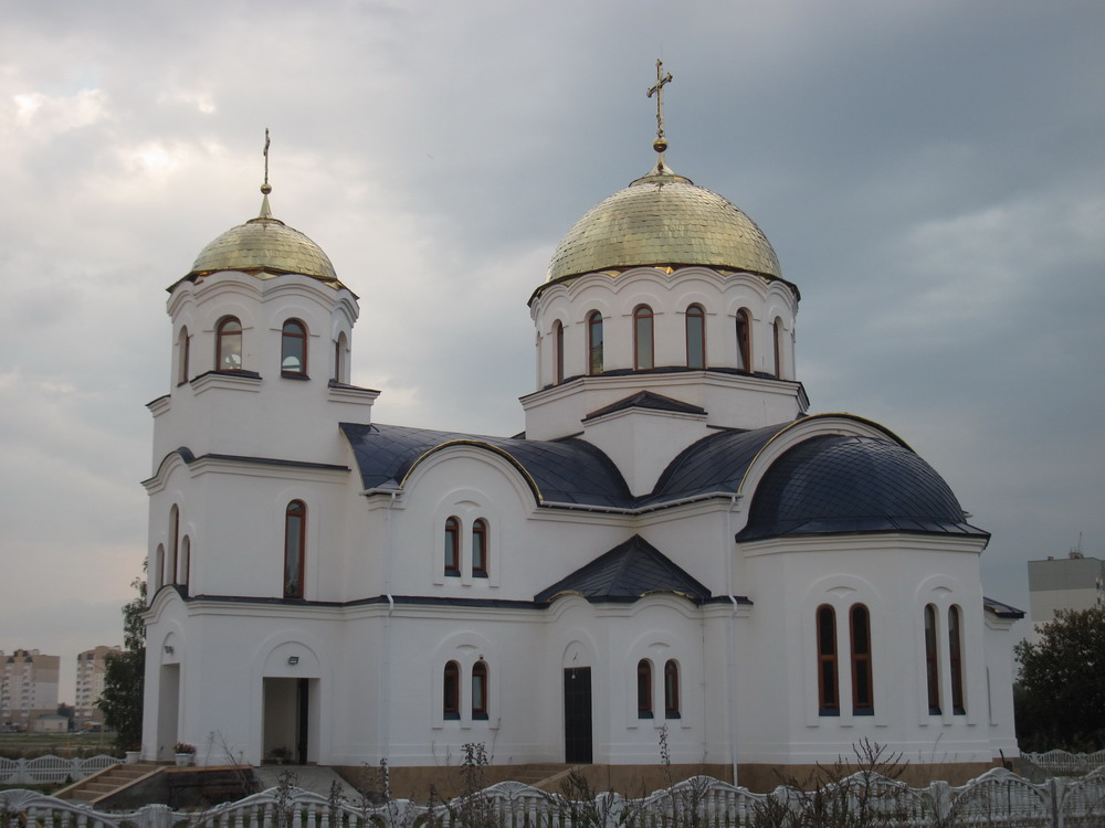 Царква Грузінскай іконы Божай Маці ў Навабеліцы. Гомель.