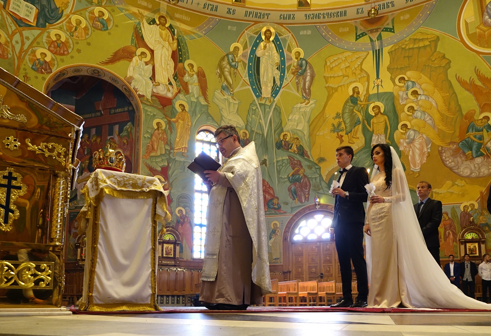 Taras Romanczuk, Jagiellonia Białystok football player, weeding, 14.05.2017