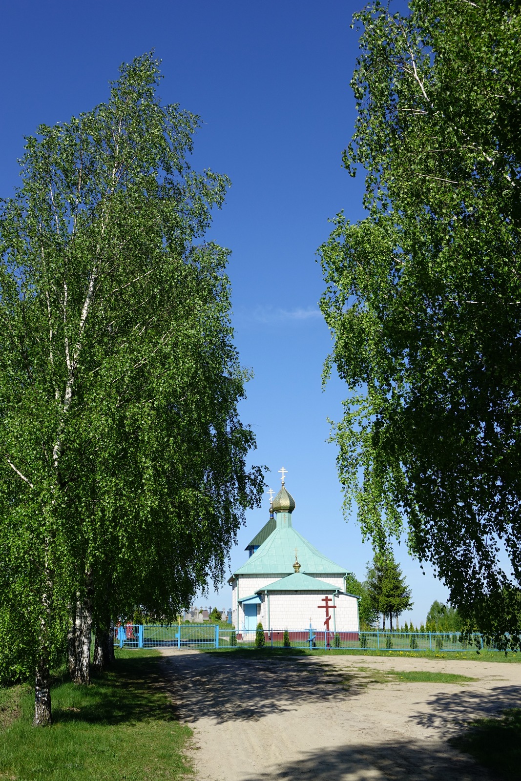 Orthodox cementary chapel in Malinniki