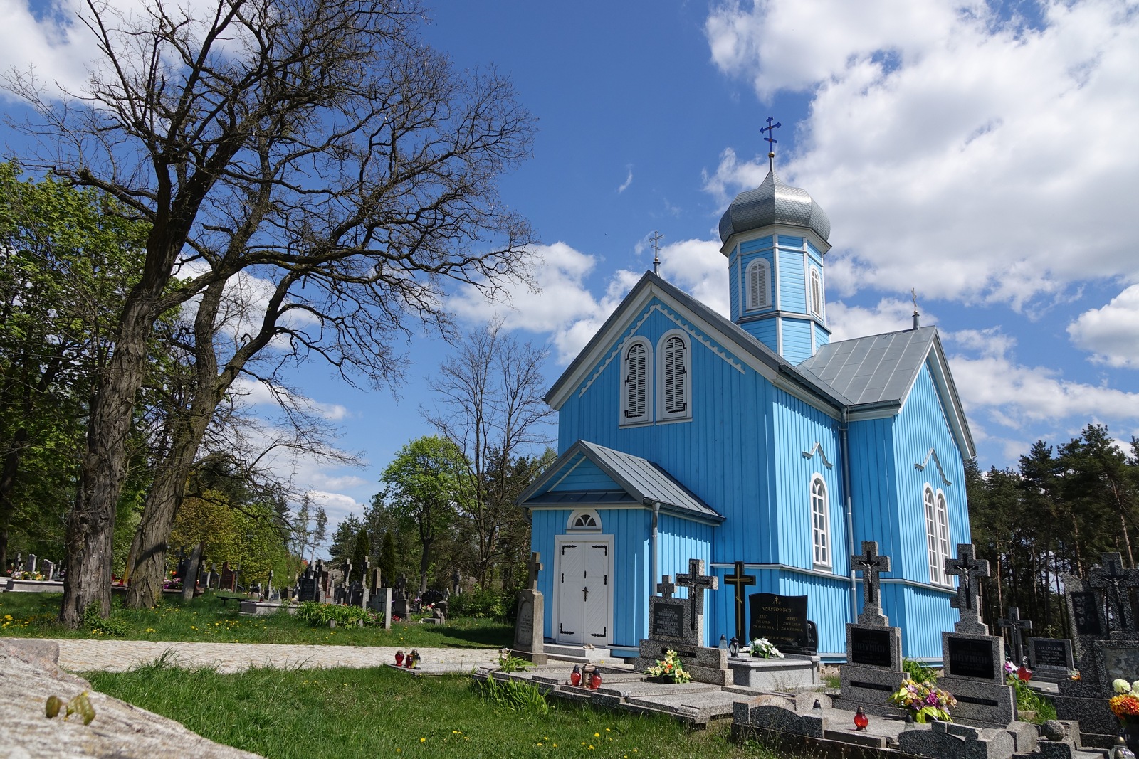 The cementary Orthodox church in Ryboły