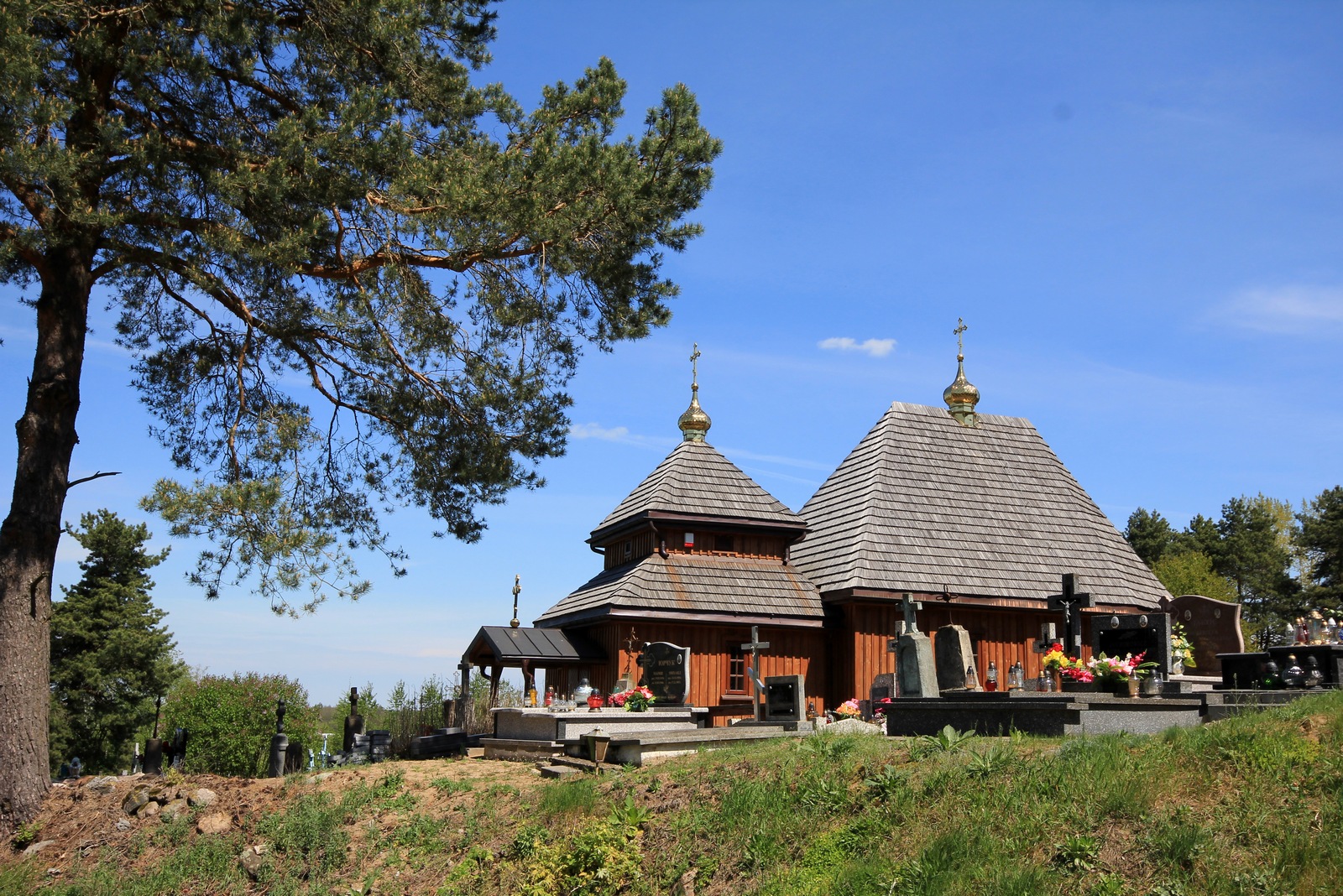 The cementary Orthodox church in Sobiatyno