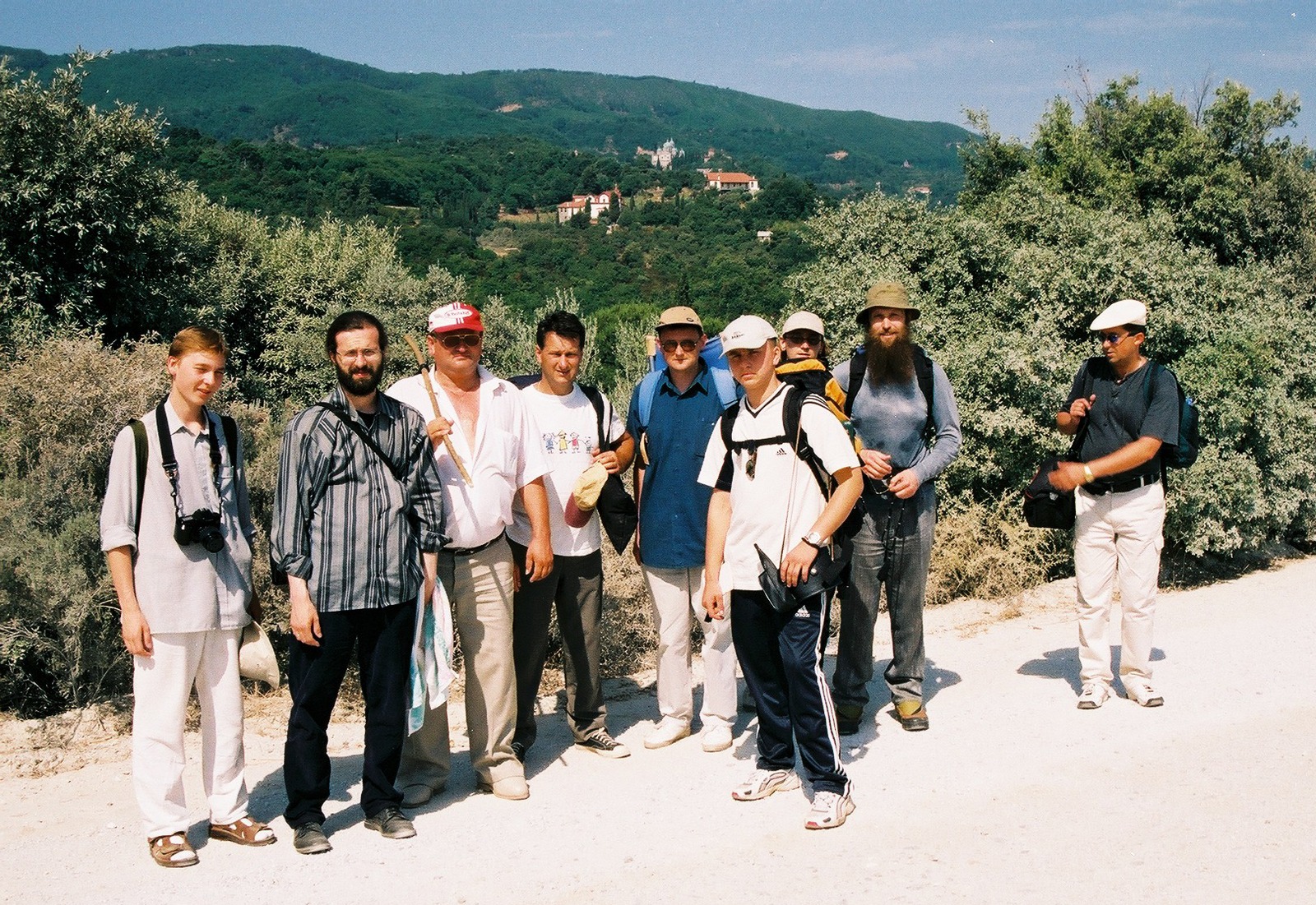 Pilgrims on Athos, 2000
