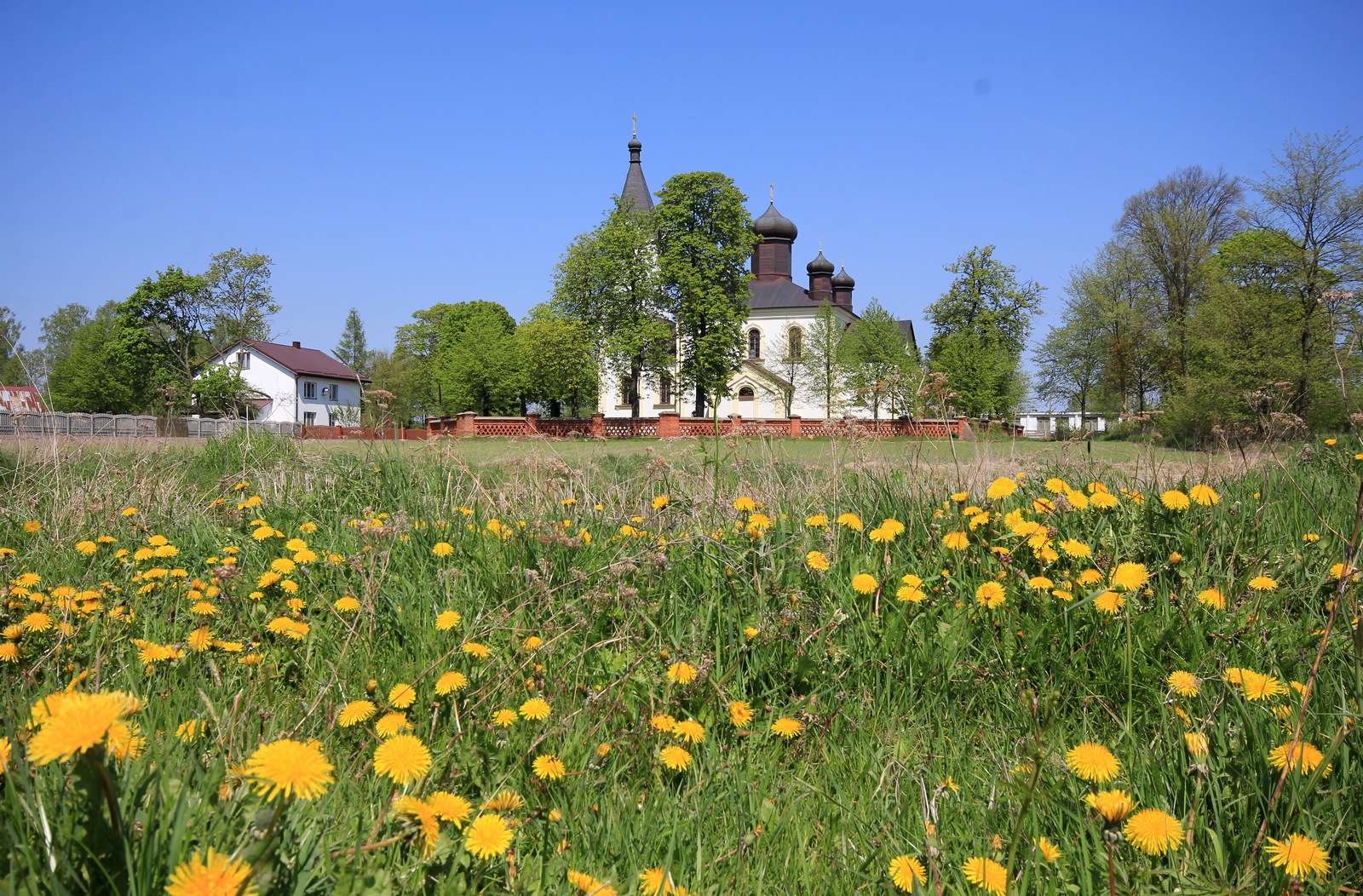 The Orthodox church in Czarna Cerkiewna