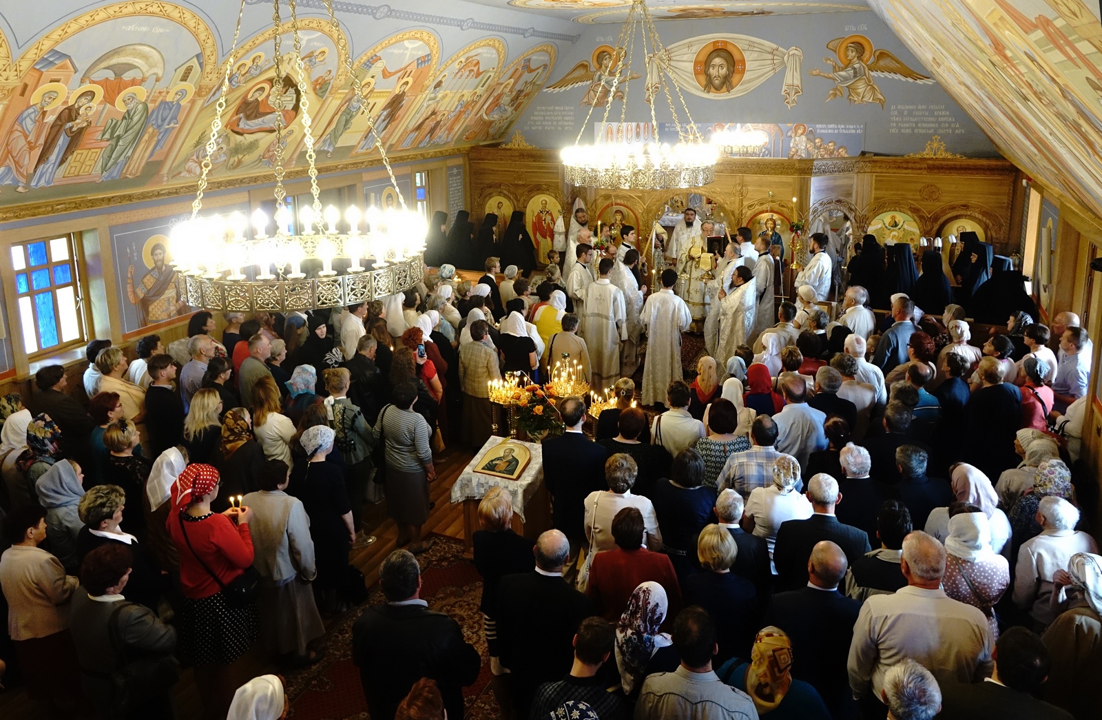 The consecration of the Icon of the Mother of God "Joy of All Who Sorrow" at Grabarka Convent