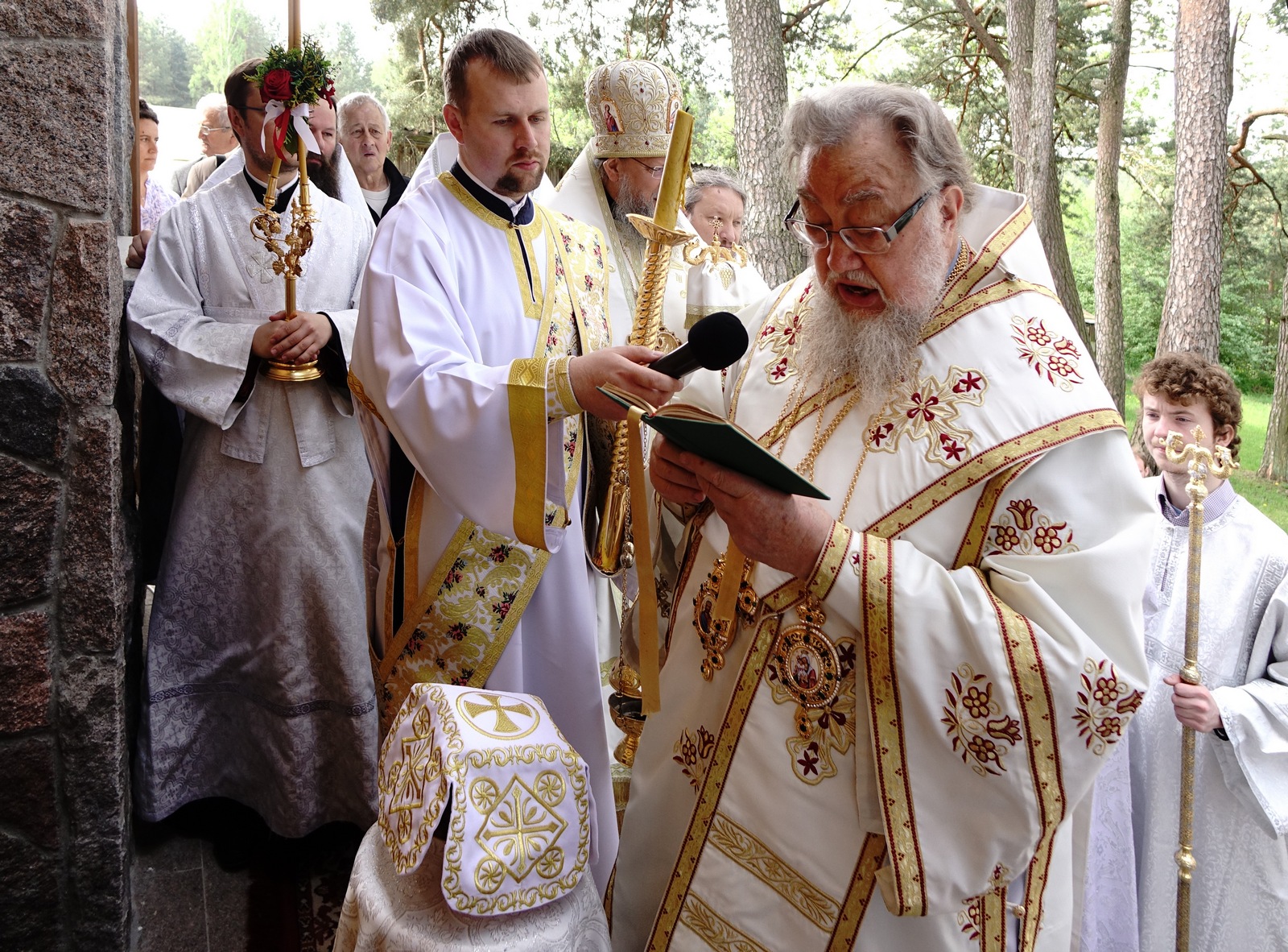 The consecration of the Icon of the Mother of God "Joy of All Who Sorrow" at Grabarka Convent