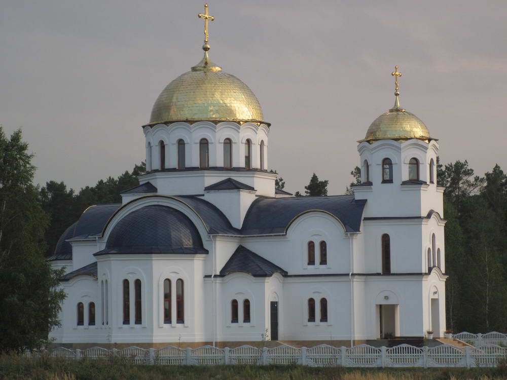Царква Грузінскай іконы Божай Маці ў Навабеліцы. Гомель.