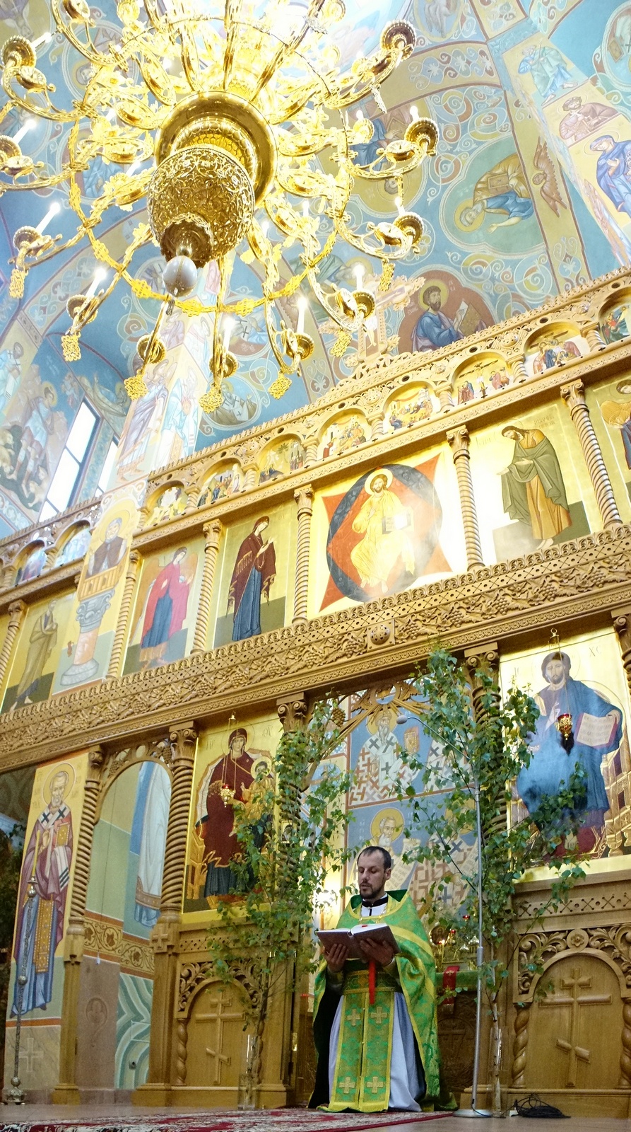 The Pentacost feast in Zwierki Convent