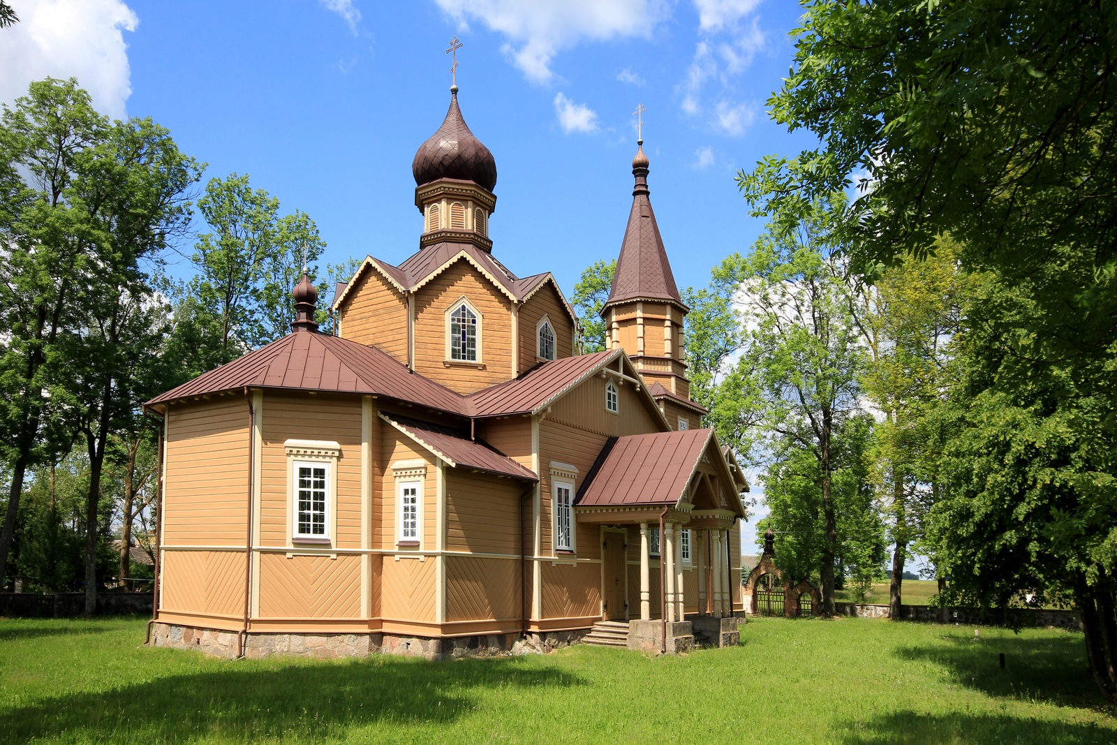 The Orthodox church in Nowa Wola