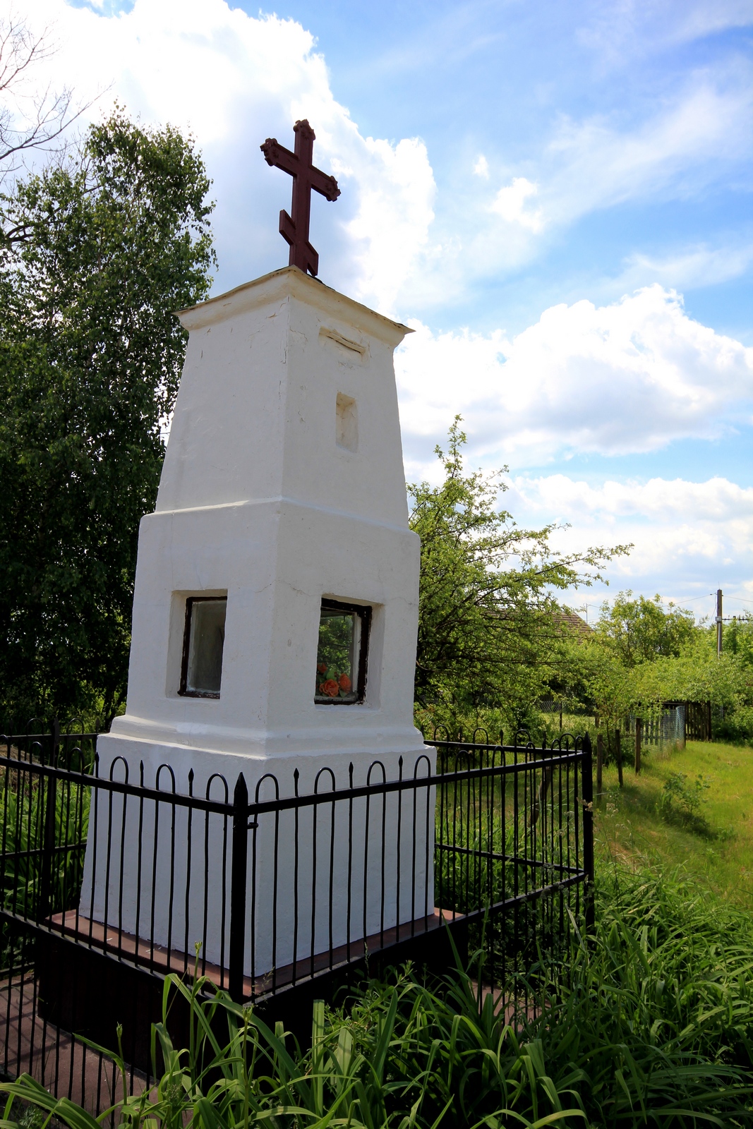 A small Orthodox chapel in Nowa Wola village