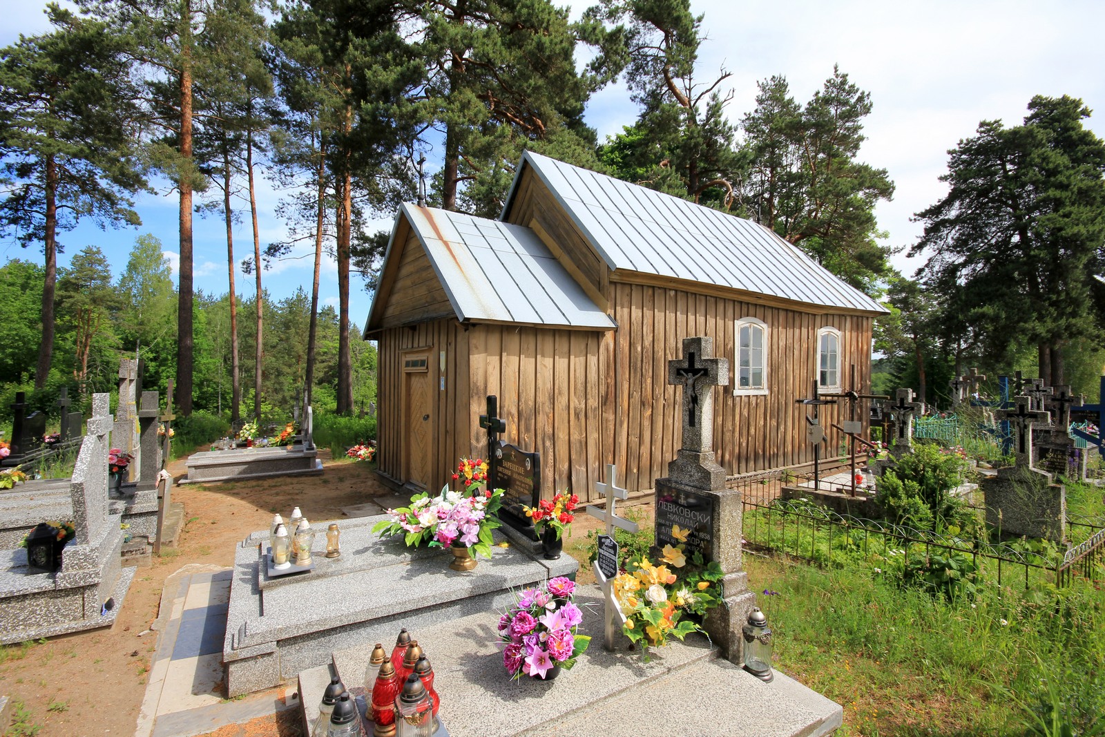 Orthodox cementary chapel in Mostowlany