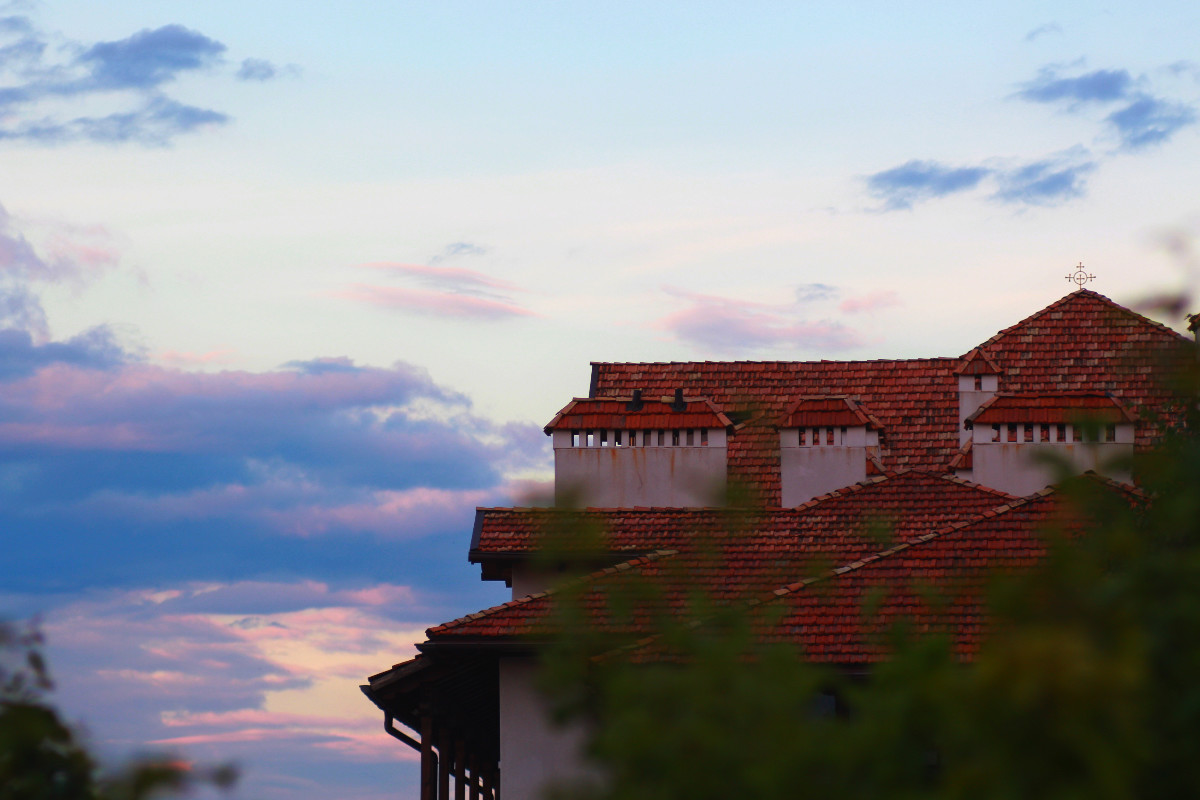 Evening at the monastery