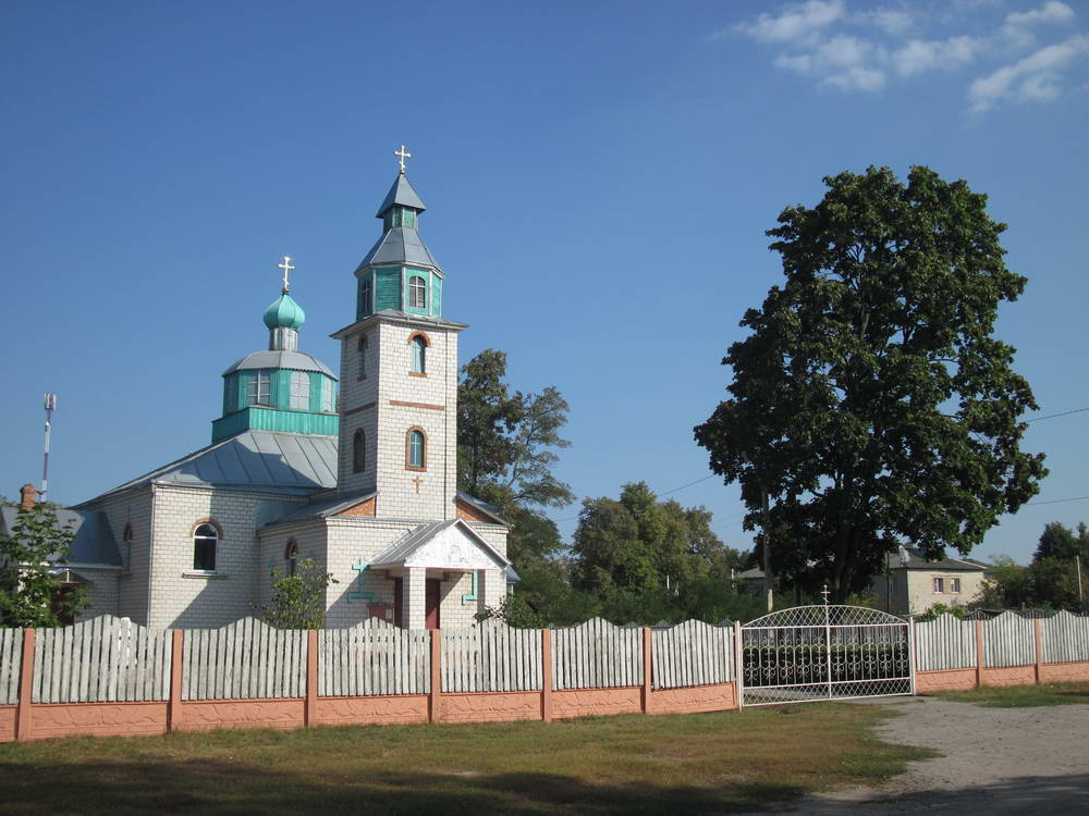Царква свяціцеля Мікалая ў п.Васілевічы.