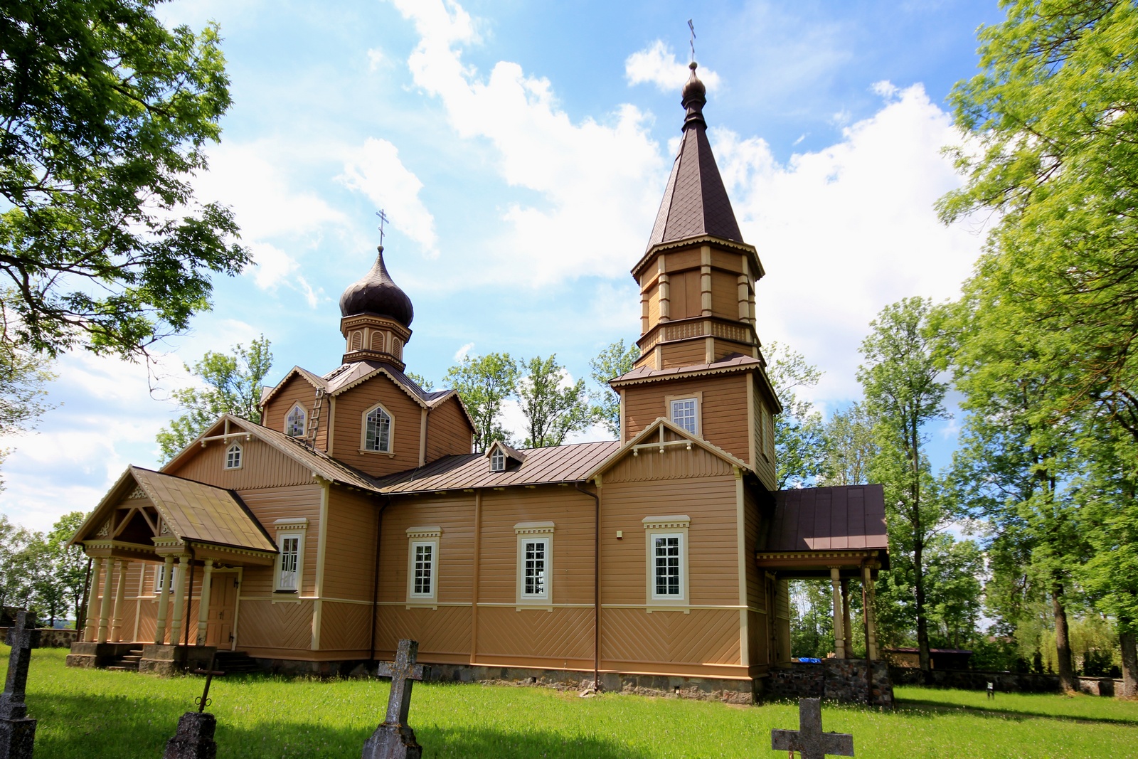 The Orthodox church in Nowa Wola