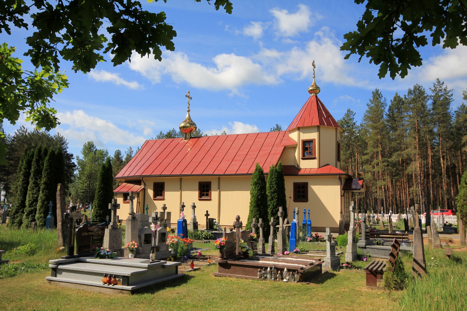 The Orthodox church in Tyniewicze Duże
