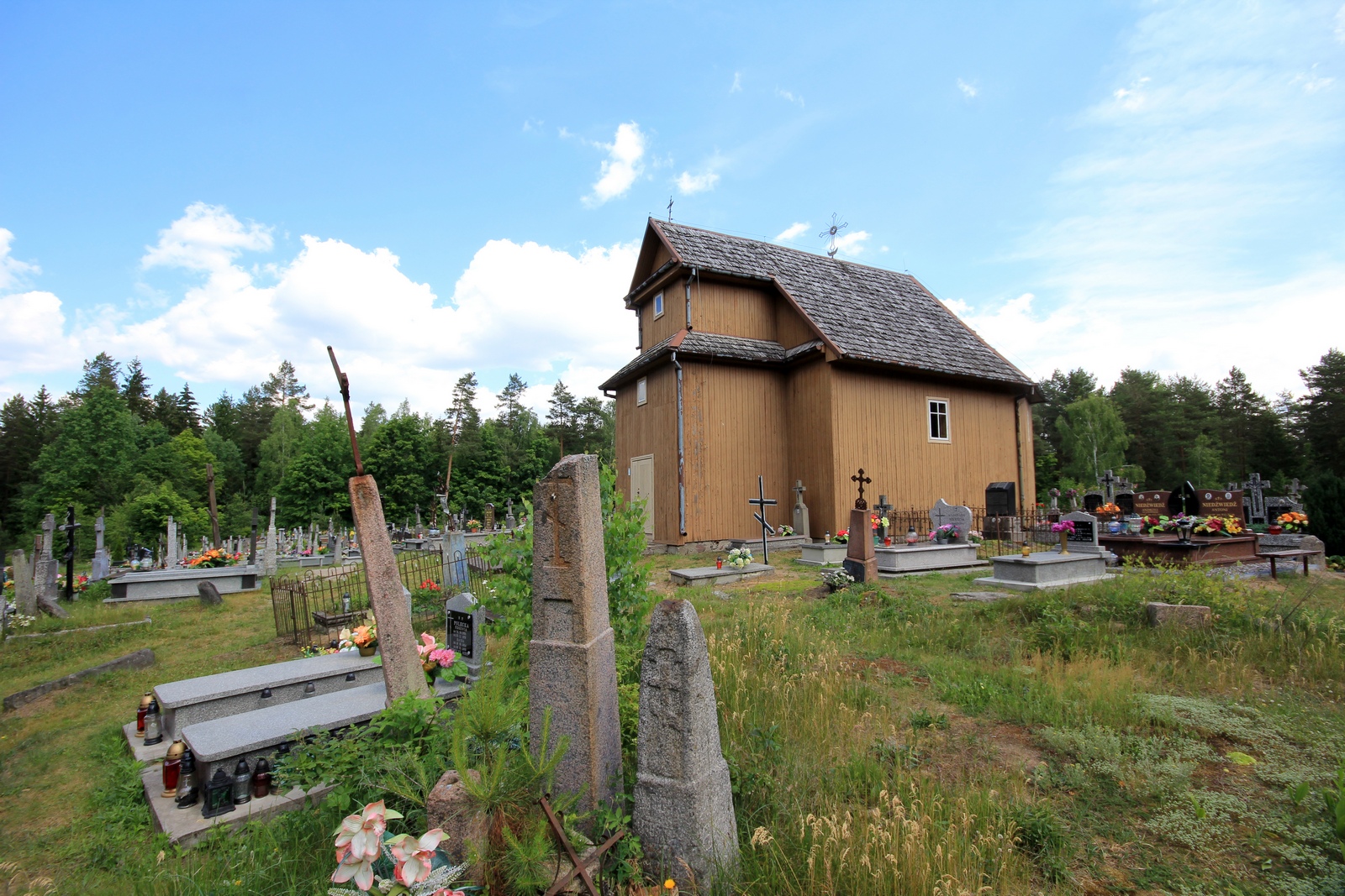 The cementary Orthodox chapel in Nowa Wola