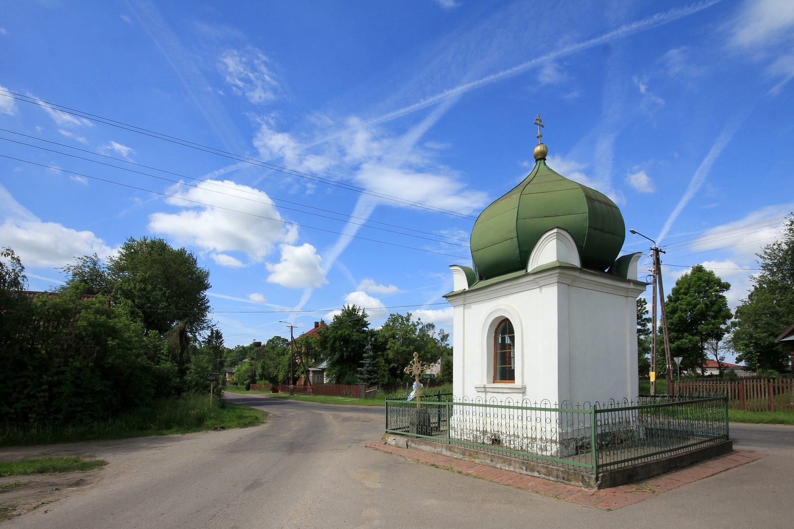 St. Alexander Nevsky Orthodox chapel in Nowoberezowo