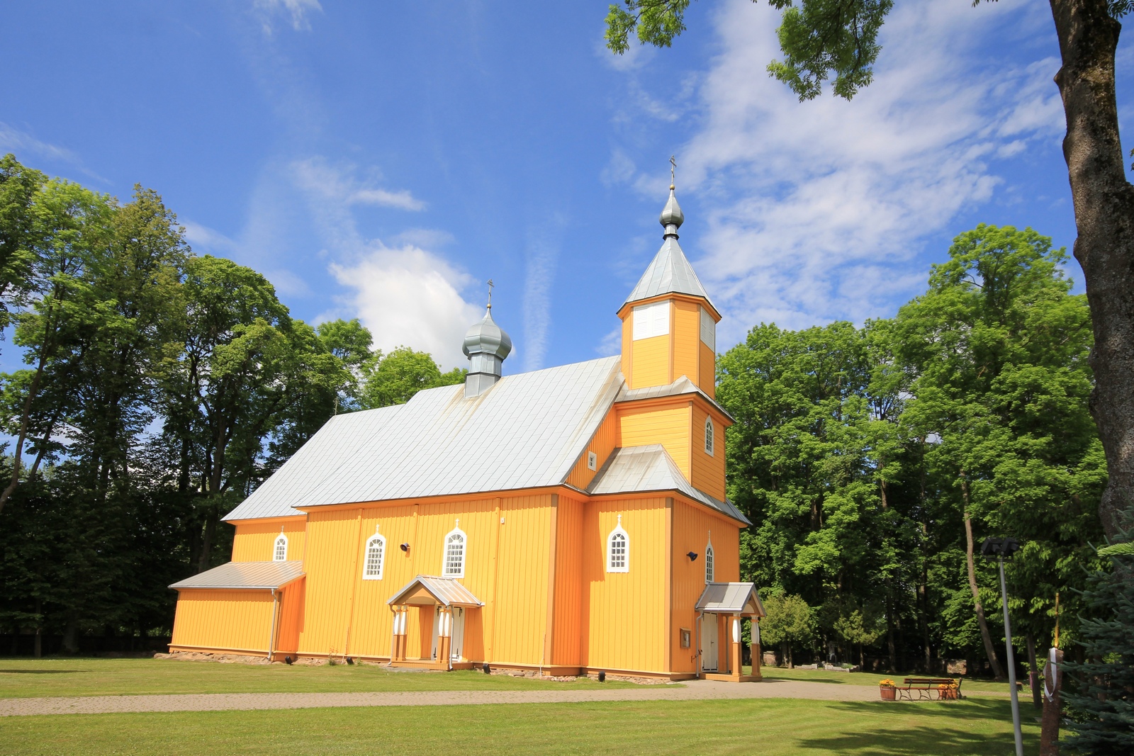 St. John the Theologian Orthodox church in Nowoberezowo
