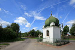 jarek 
St. Alexander Nevsky Orthodox chapel in Nowoberezowo 
2017-07-15 19:18:26
