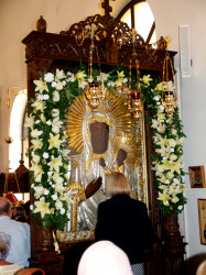 szolucha.w 
Przed Ikoną Turkowickiej Matki Bożej w monastyrze w Turkowicach. 
2017-07-16 09:10:34