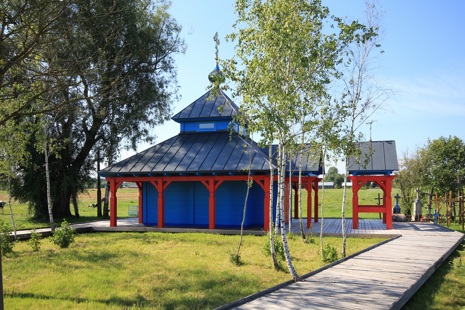 The Orthodox chapel in Knorydy