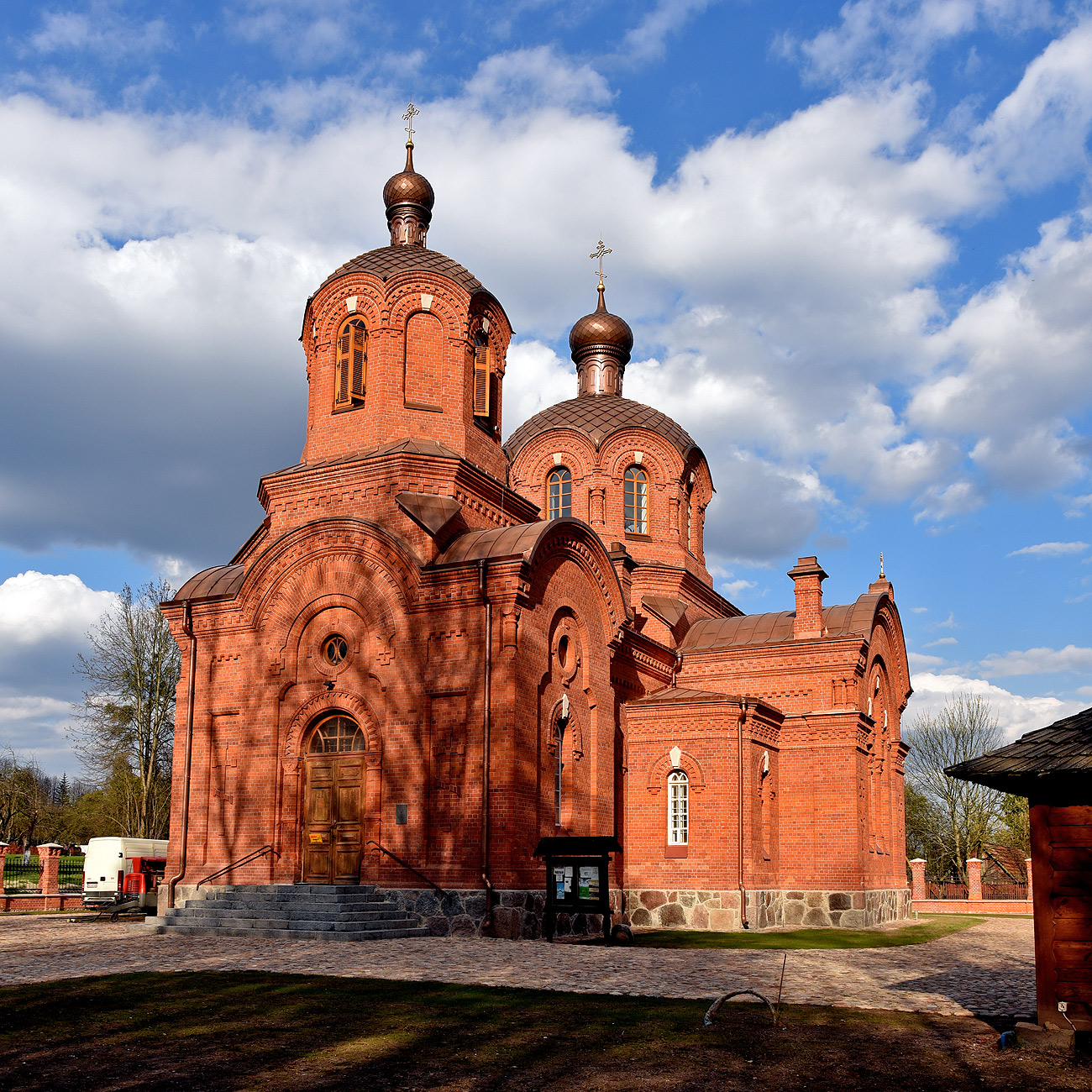 St Nicolas church in Bialowieza