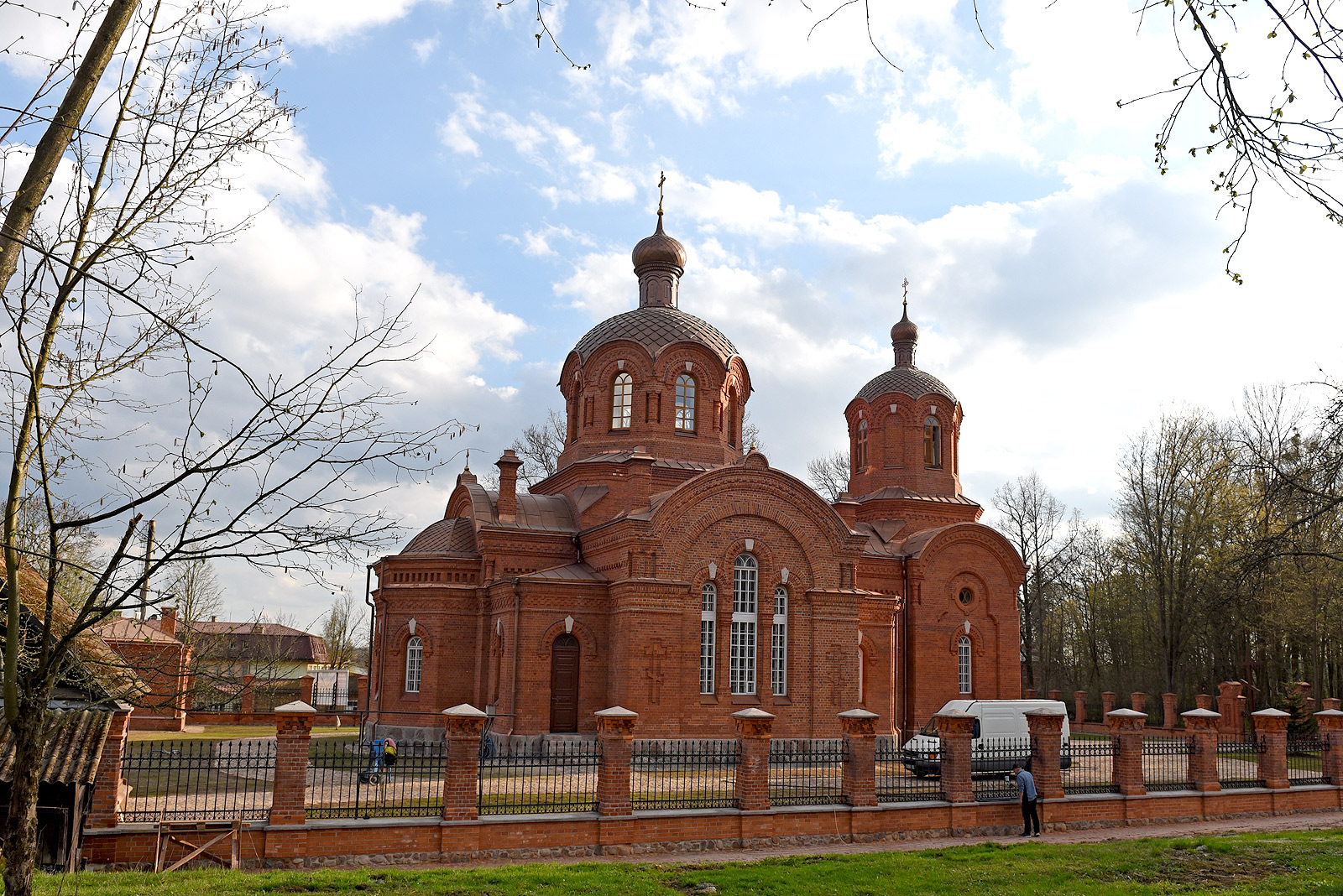 St Nicolas church in Bialowieza