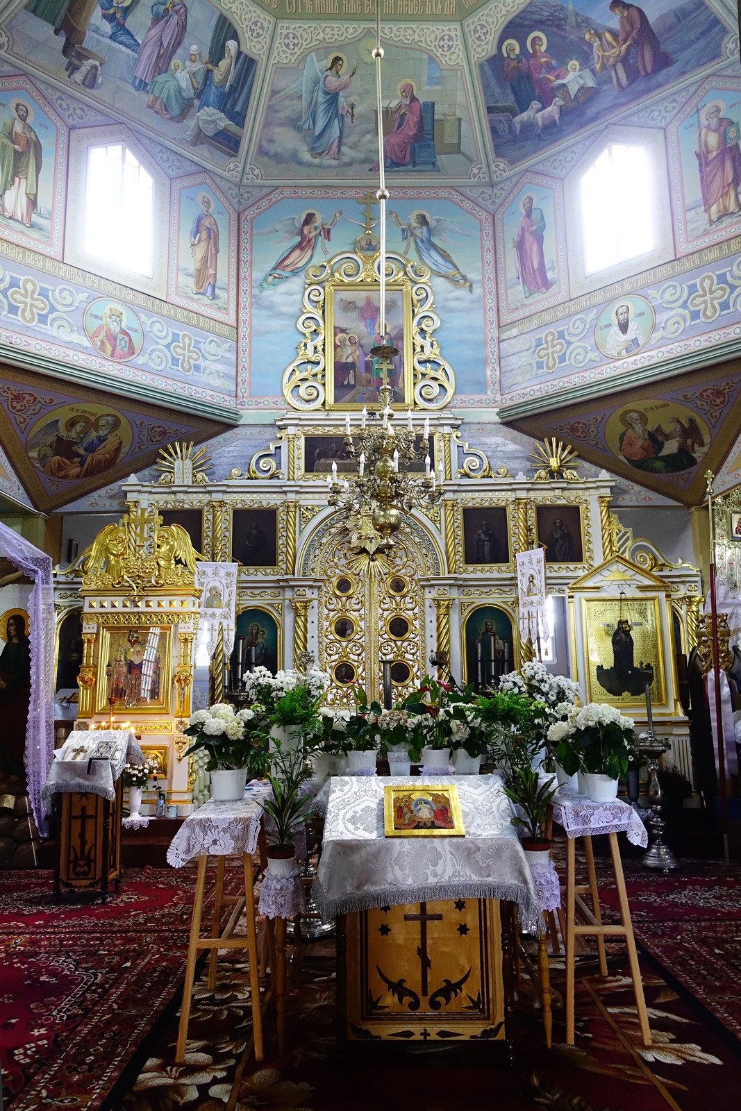 The Orthodox church in Pasynki