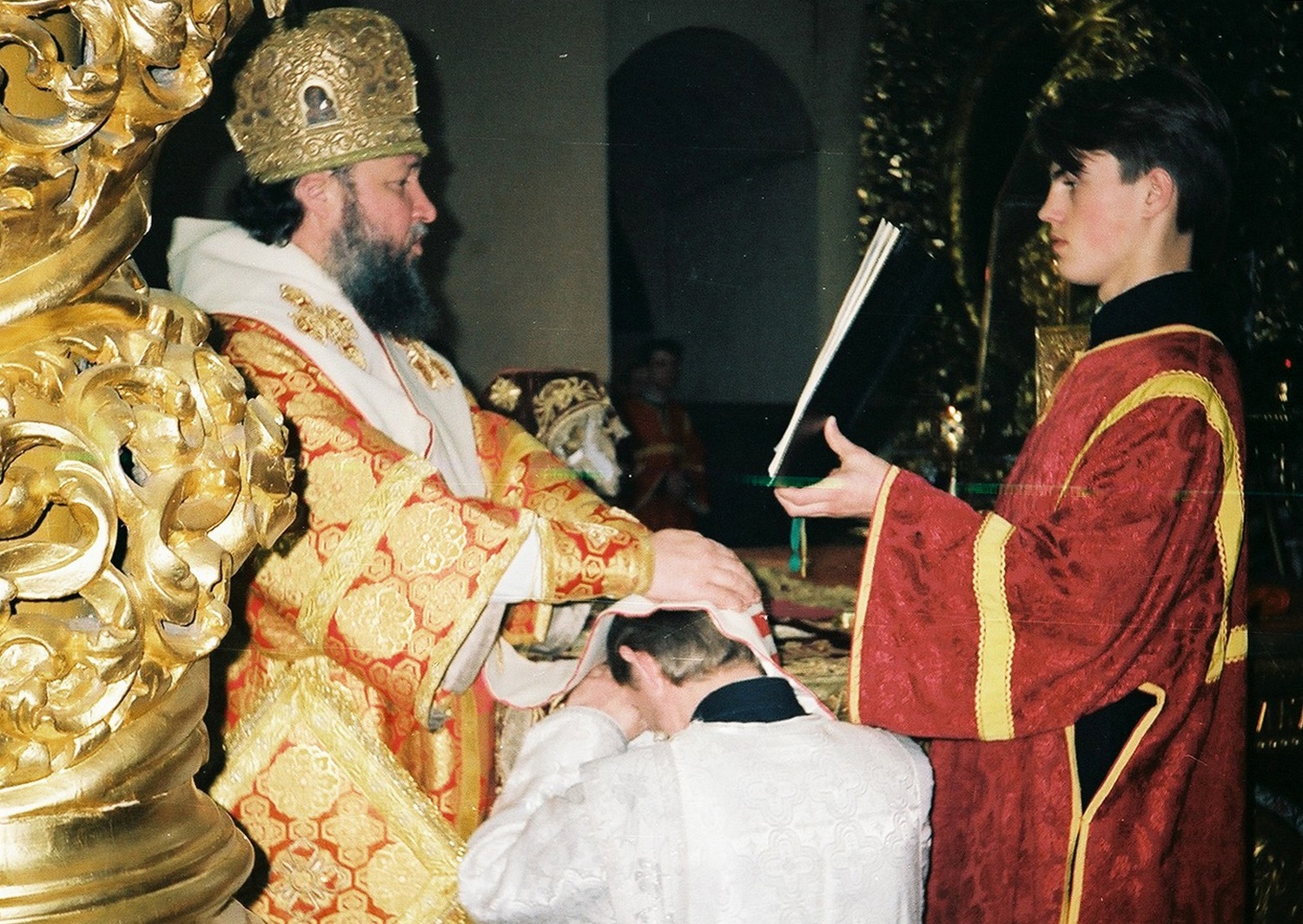 Ordaination to the priesthood in Smolensk, 1991