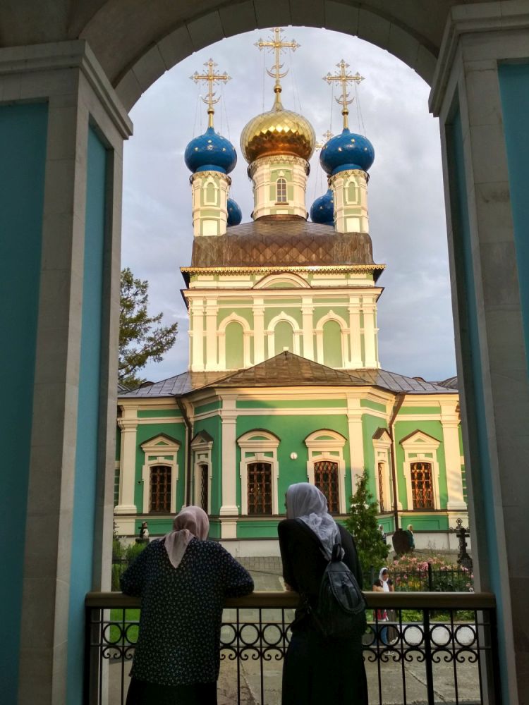 После исповеди в Оптиной Пустыни