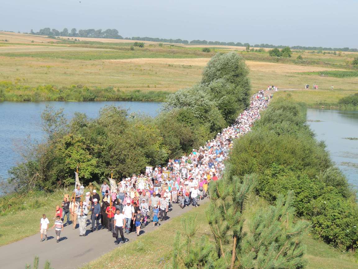 V piesza pielgrzymka Hajnówka-Poczajów 23.07.-05.08.2017