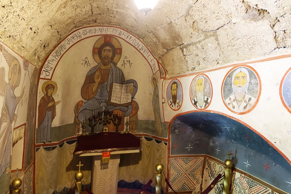 The cave chapel in Martvili monastery