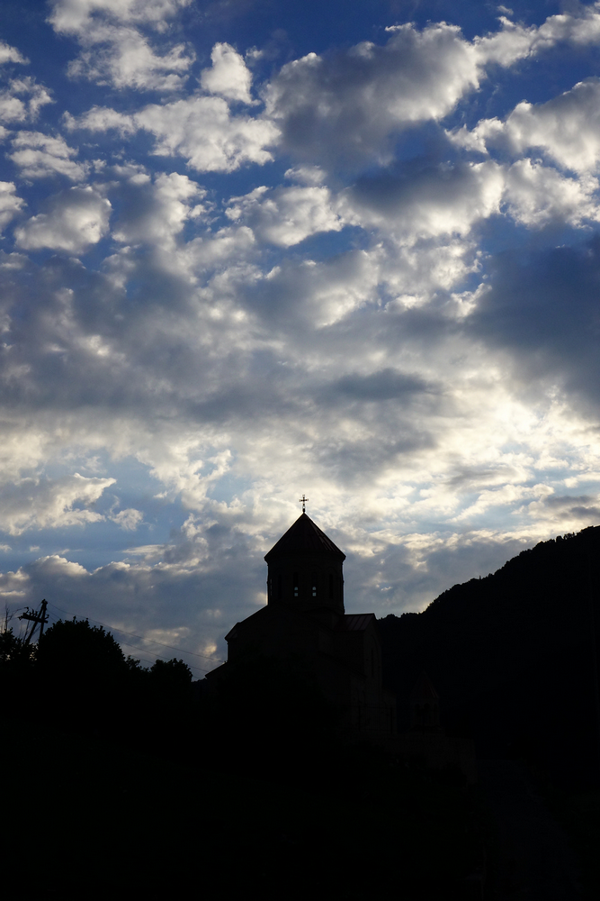 Sunset in Mestia 