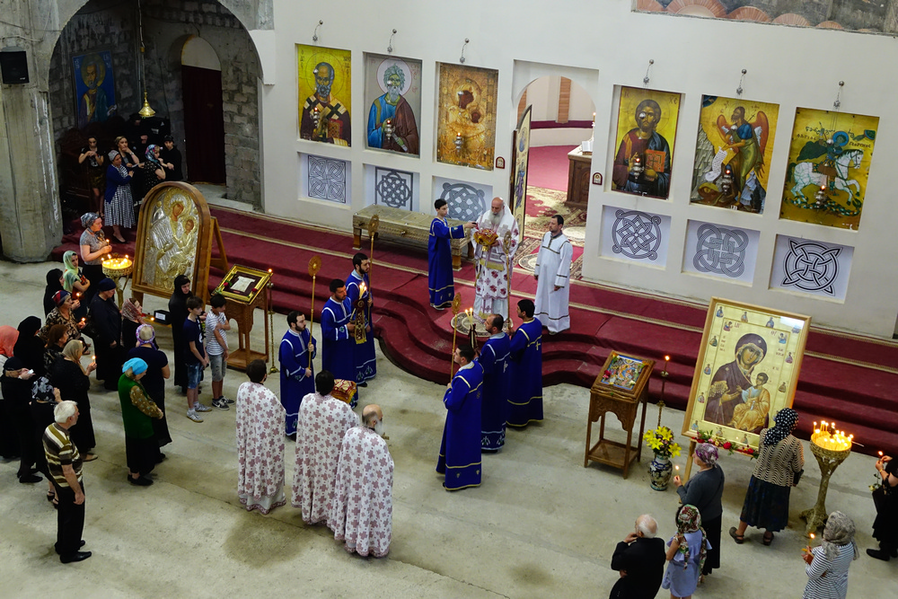 The Divine Liturgy in Zugdidi Cathedral